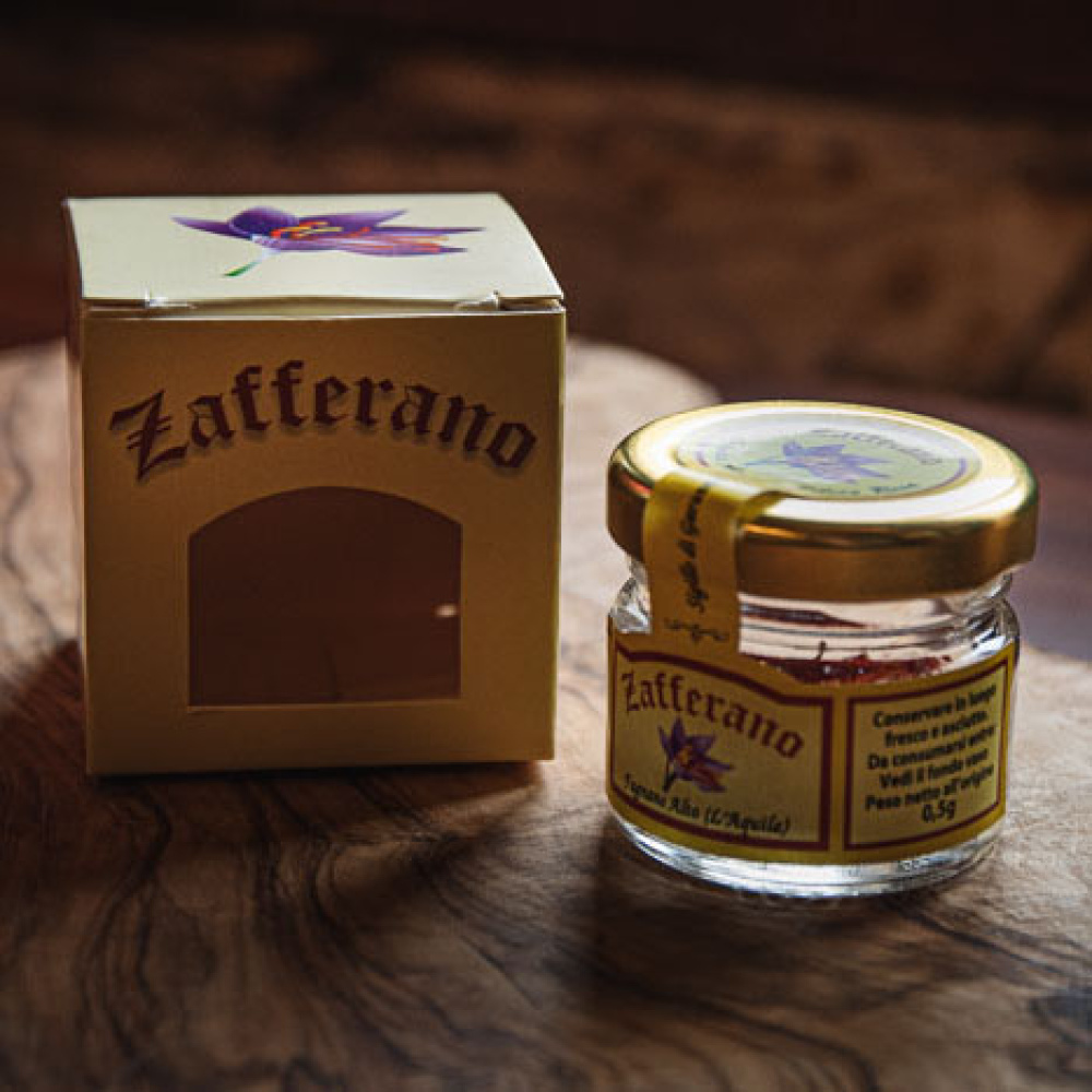 Silvia Rosa azienda agricola-Zafferano dell'Aquila 0,5 gr.