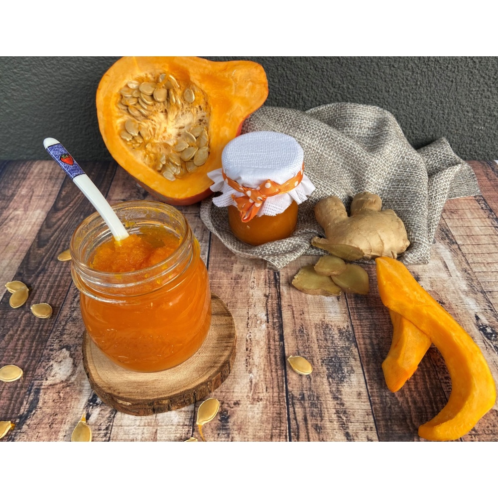 LA COLLINA-CONFETTURA ARTIGIANALE ZUCCA E MANDORLE 220 GR - immagine 4