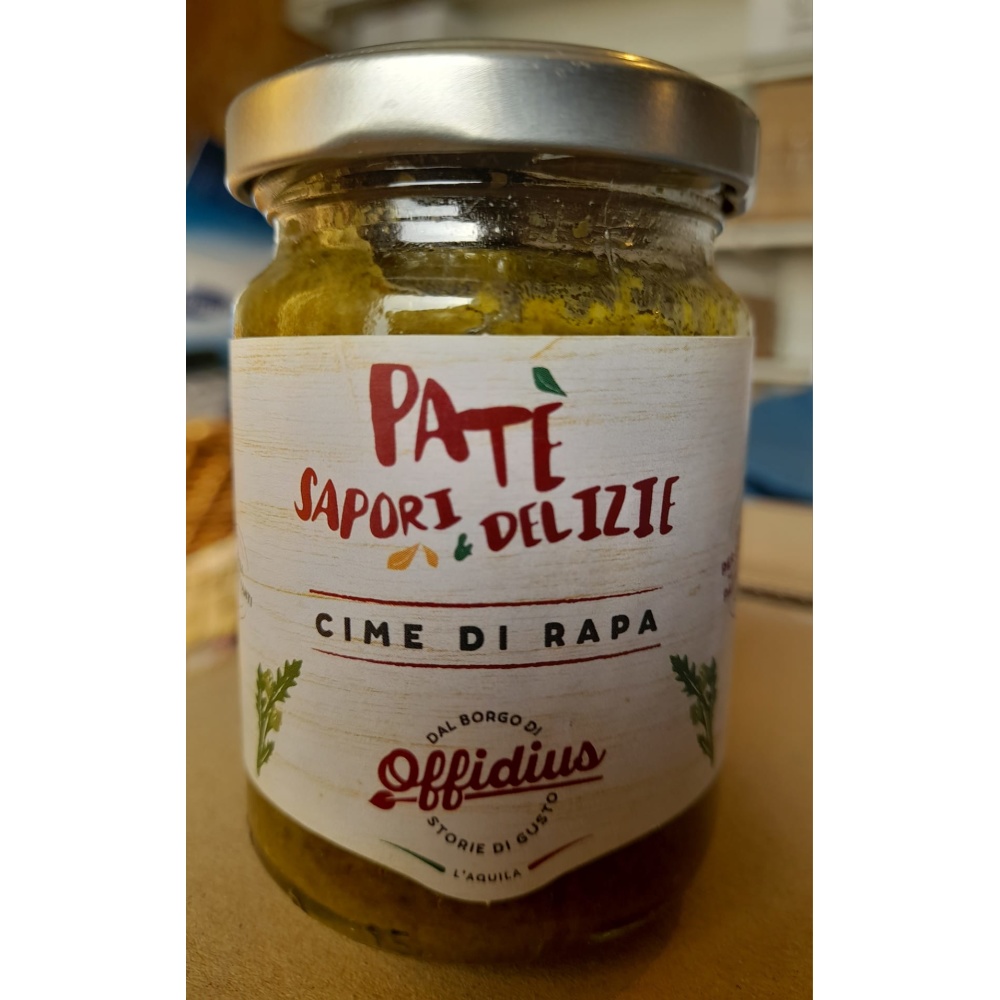 "Offidius" Paté Sapori&Delizie cime di rapa gr.130