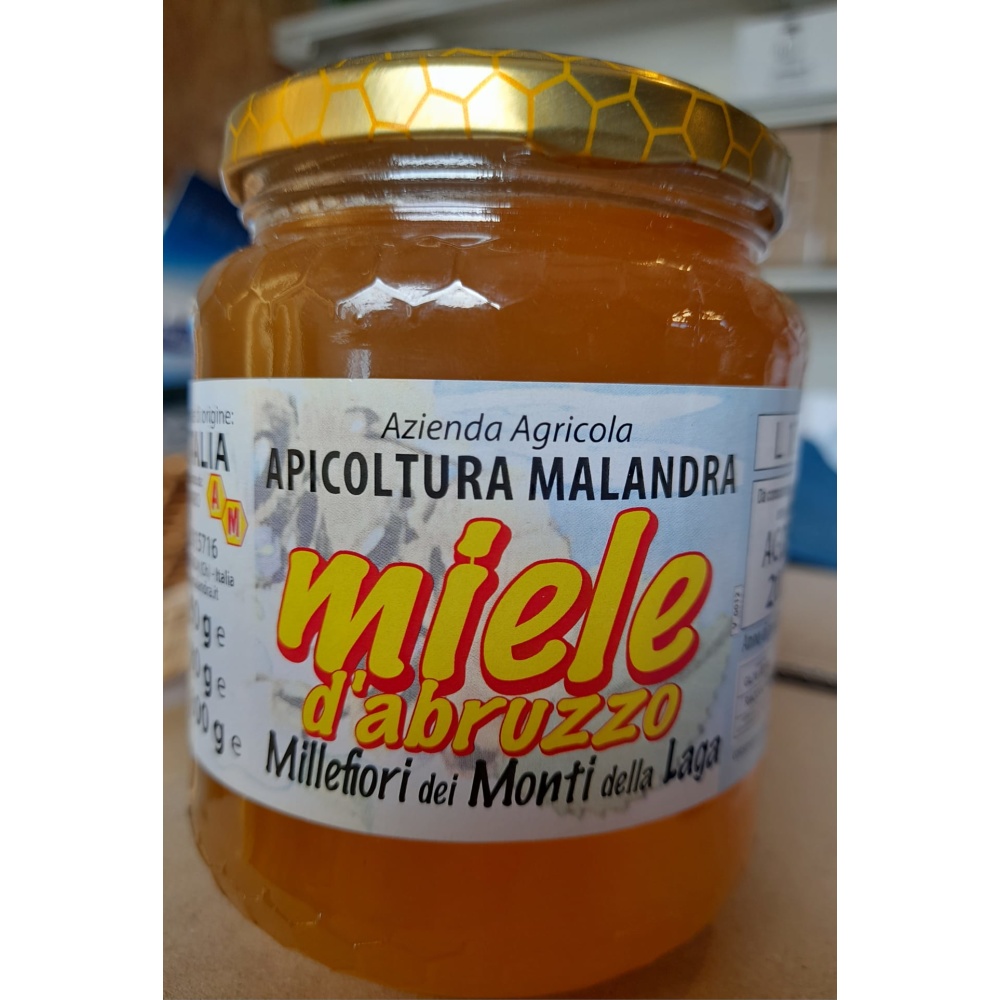Malandra-Miele millefiori dei monti della Laga gr.500