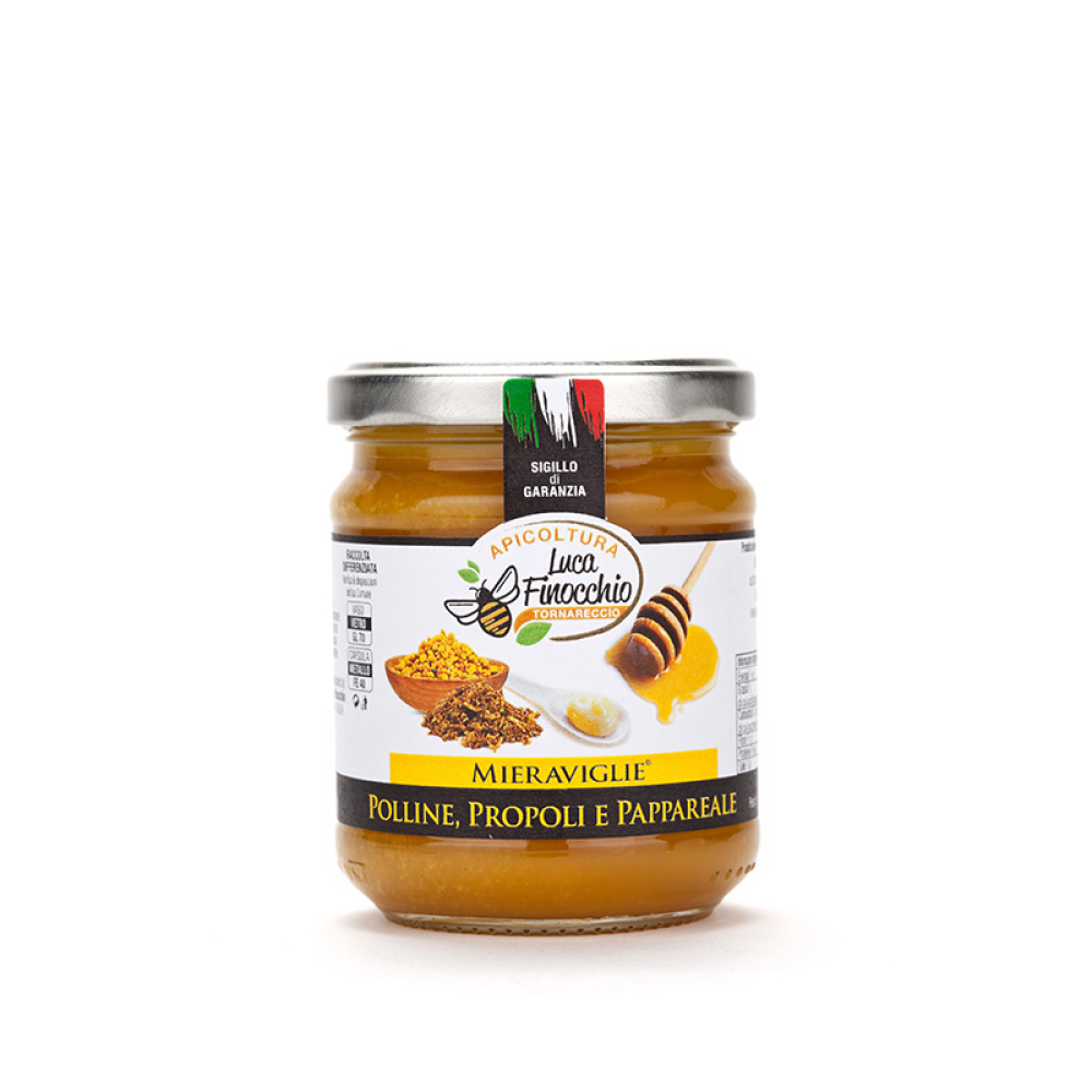 Luca Finocchio-Mieraviglie polline, propoli e pappa reale