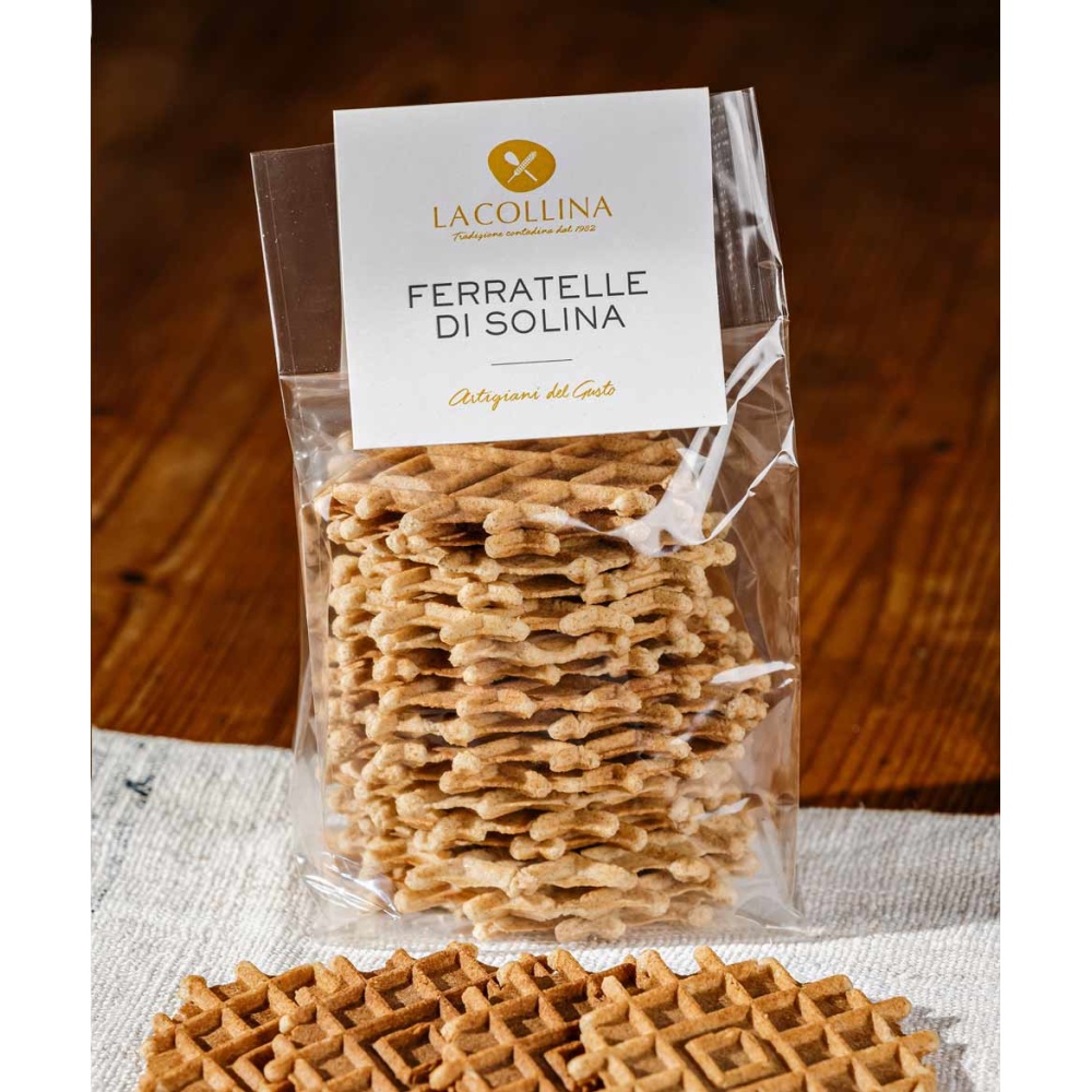 LA COLLINA-FERRATELLE DI SOLINA ARTIGIANALI A BASSO CONTENUTO DI GLUTINE 220 GR.