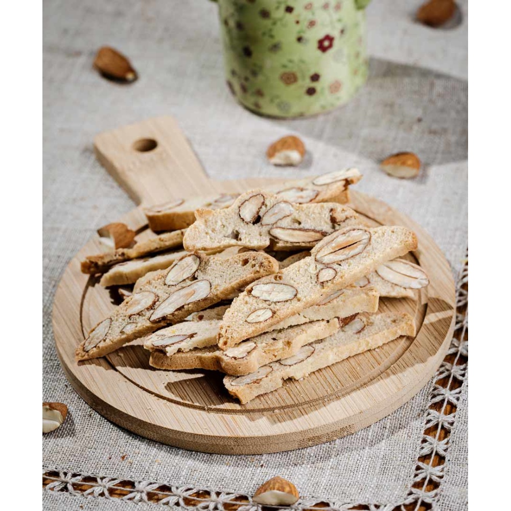 LA COLLINA-FIAMMIFERI BISCOTTI ARTIGIANALI RIPIENI DI MANDORLE 220 GR. - immagine 2