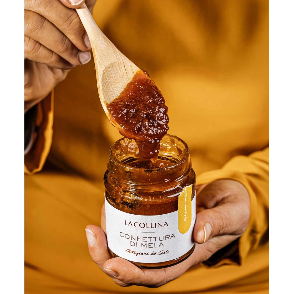 LA COLLINA-CONFETTURA DI MELE ARTIGIANALE 220 GR - immagine 2
