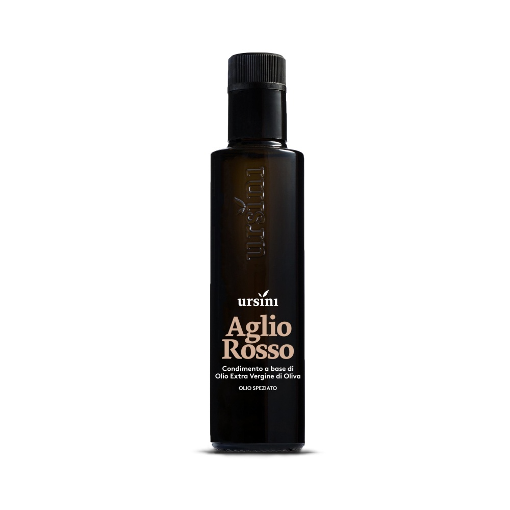 Ursini-Olio Extra Vergine di Oliva Aglio Rosso Ml.250
