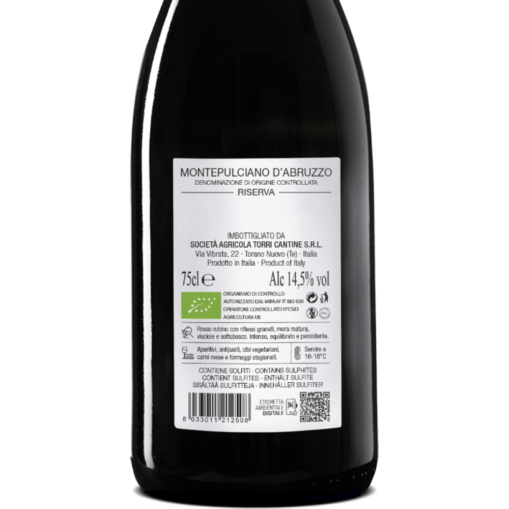Cantine Torri-Montepulciano D'Abruzzo DOC Riserva - immagine 2