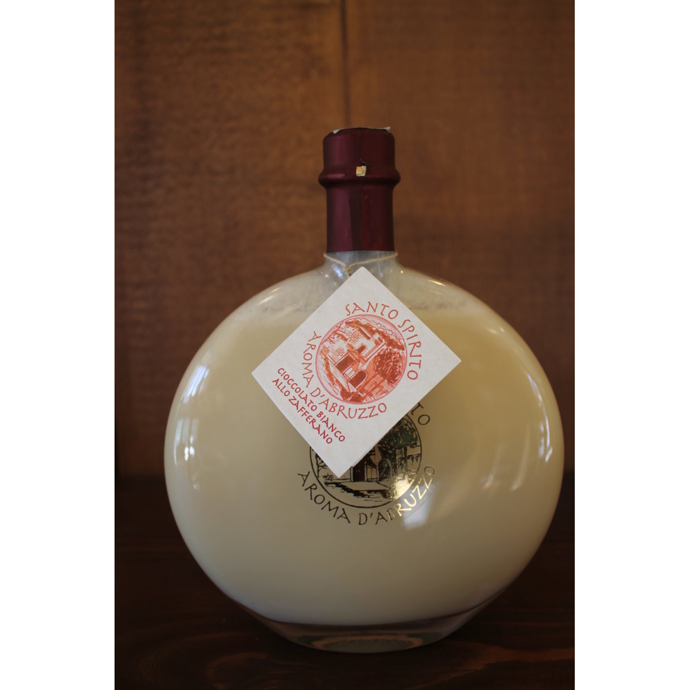 Santo Spirito cl.50-Crema di Cioccolato Bianco e Zafferano 50 cl.
