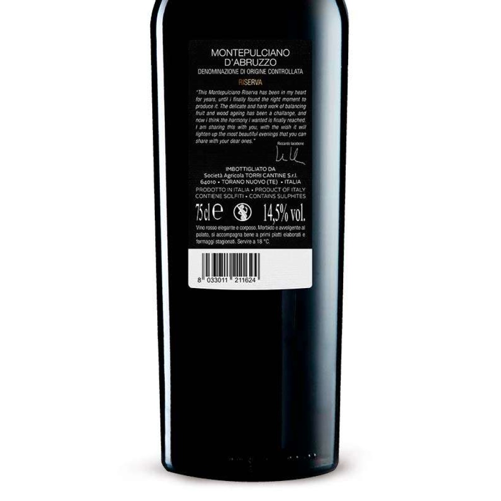 Cantine Torri-Montepulciano D'Abruzzo DOC Riserva - immagine 2