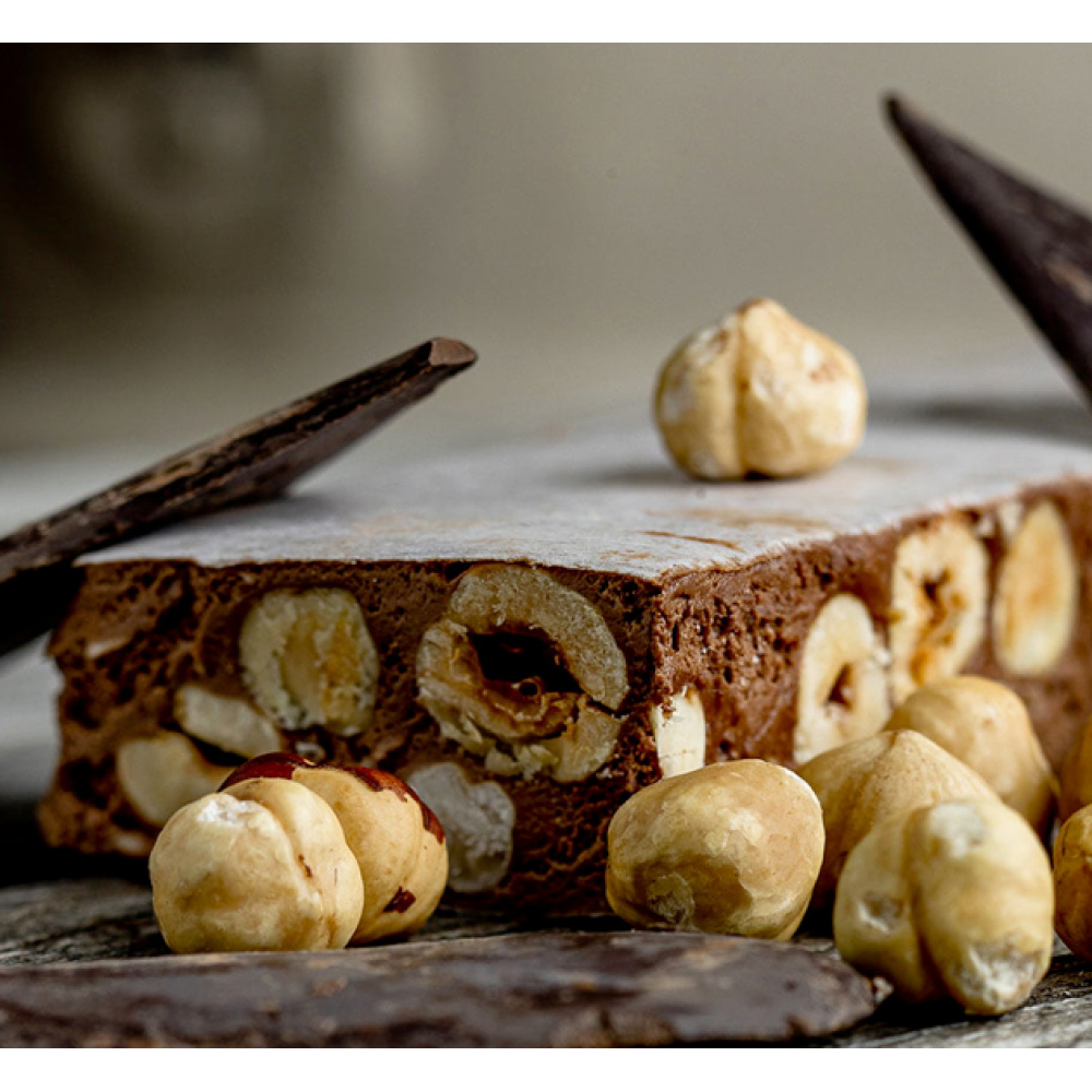 Sorelle Nurzia-Torrone Tenero al Cioccolato Fondente Extra - scatola N.5 Stecche - immagine 2