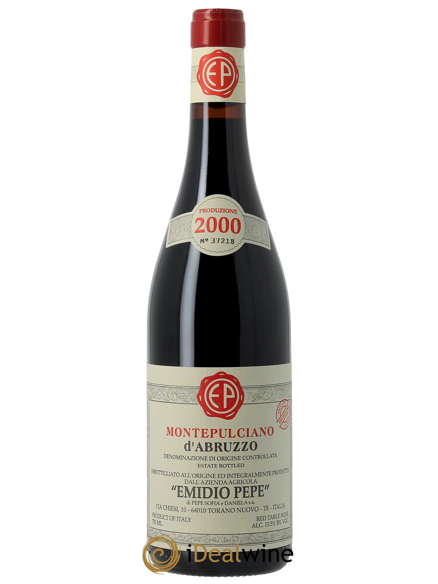 "Emidio Pepe" Montepulciano annata 2000