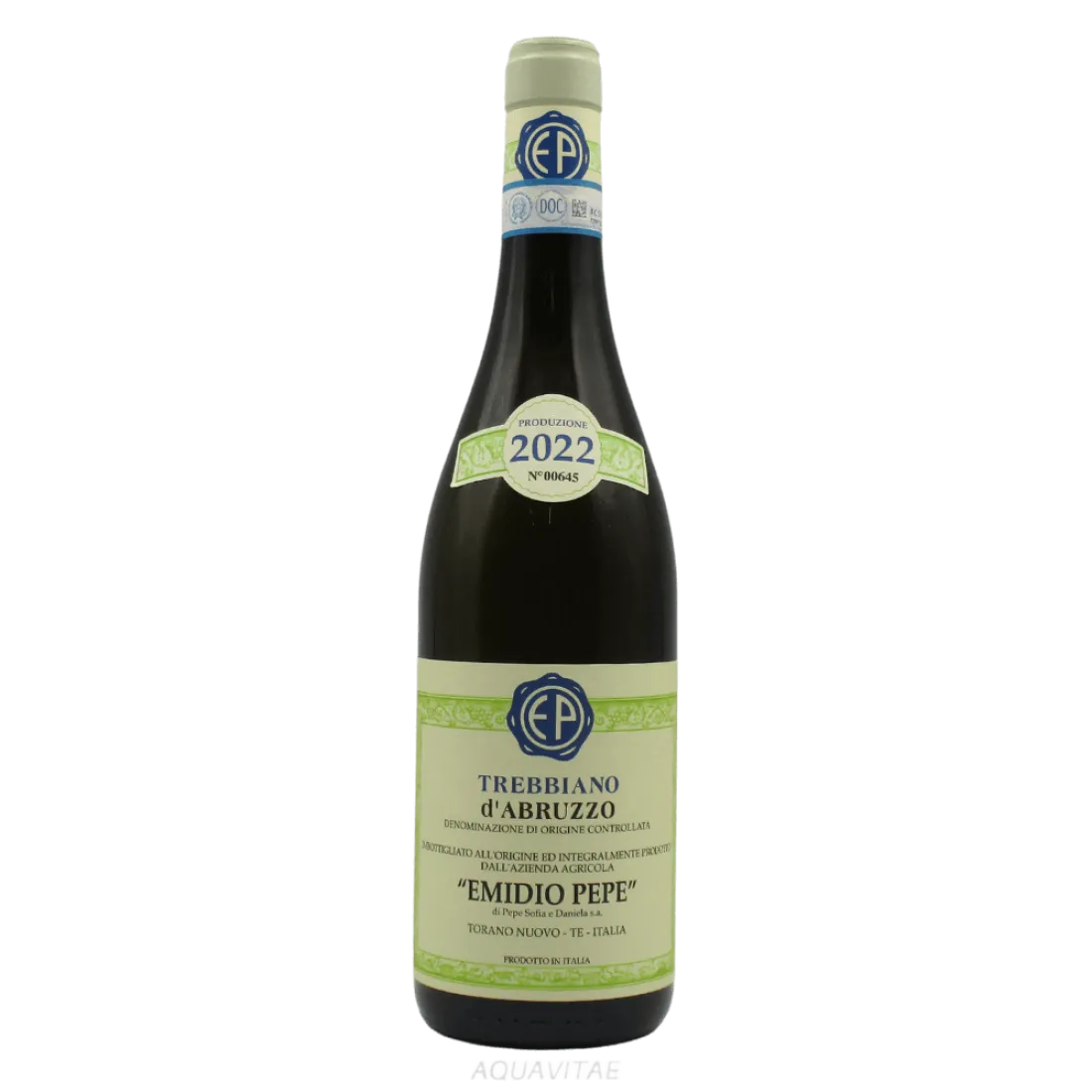 "Emidio Pepe" Trebbiano D'Abruzzo annata 2022